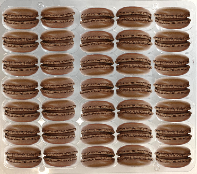 French macarons - different flavors - 15 g (35 pcs.)