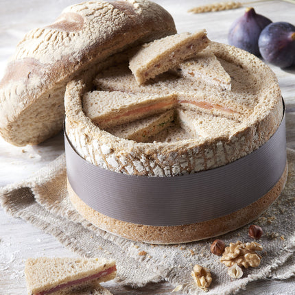 Wholemeal surprise bread (2 pcs.) – 100 mini sandwiches