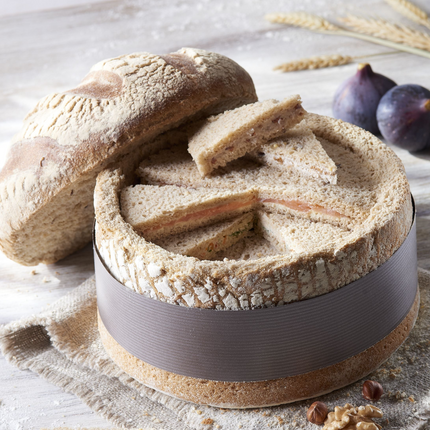 Wholemeal surprise bread (2 pcs.) – 100 mini sandwiches