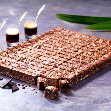 Мини брауни с пекан 15 g, 160 парчета