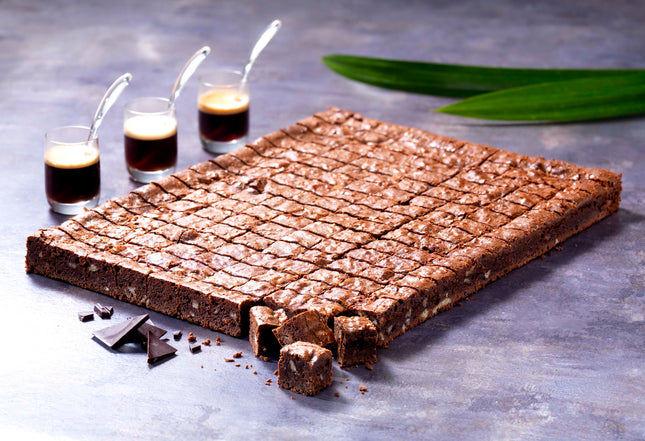 Мини брауни с пекан 15 g, 160 парчета