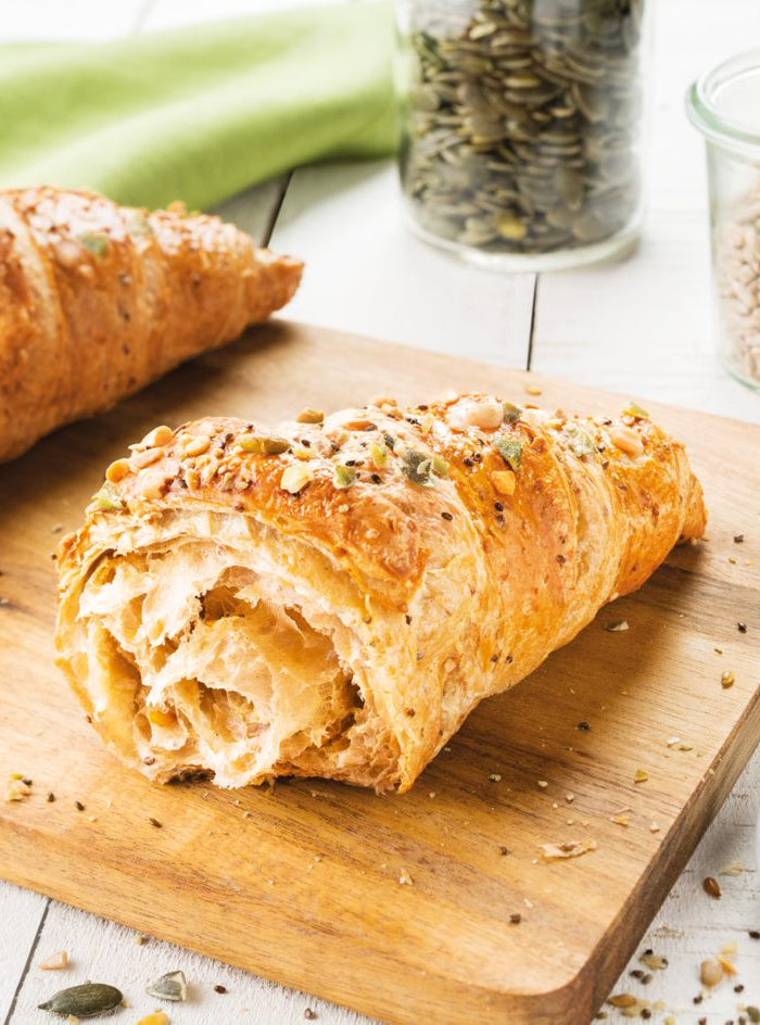 <h1><strong>French croissants with real butter</strong></h1>