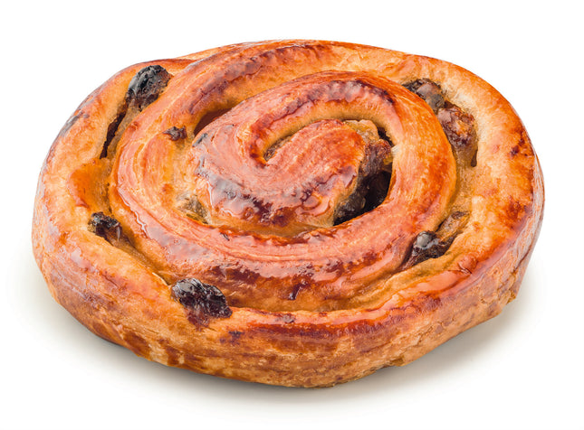 Mini Danish pastry with raisins, butter and custard - 30 g