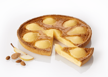 Pear tart “Bourdaloue” - pre-cut into 10 pieces