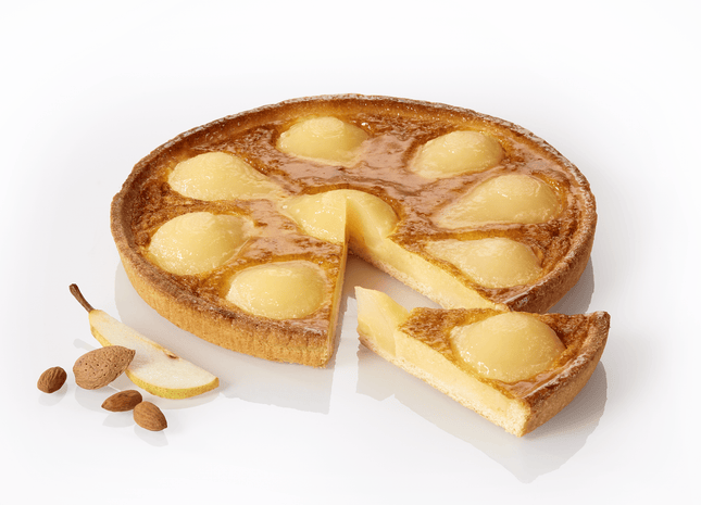 Pear tart “Bourdaloue” - pre-cut into 10 pieces