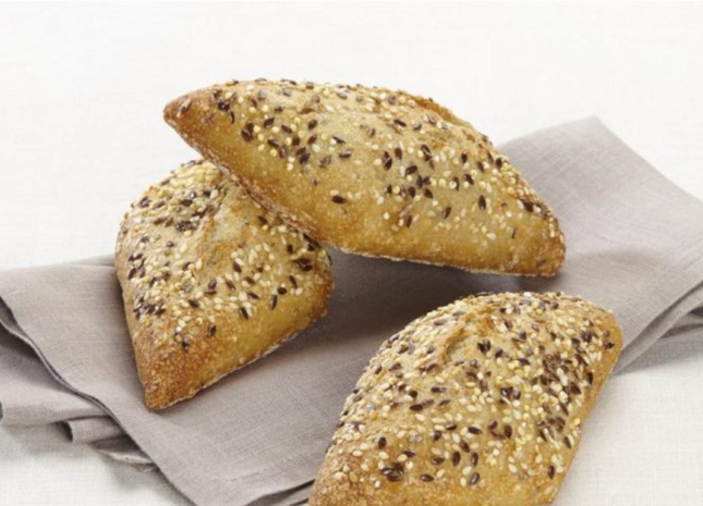 Grain bread with seeds - diamond