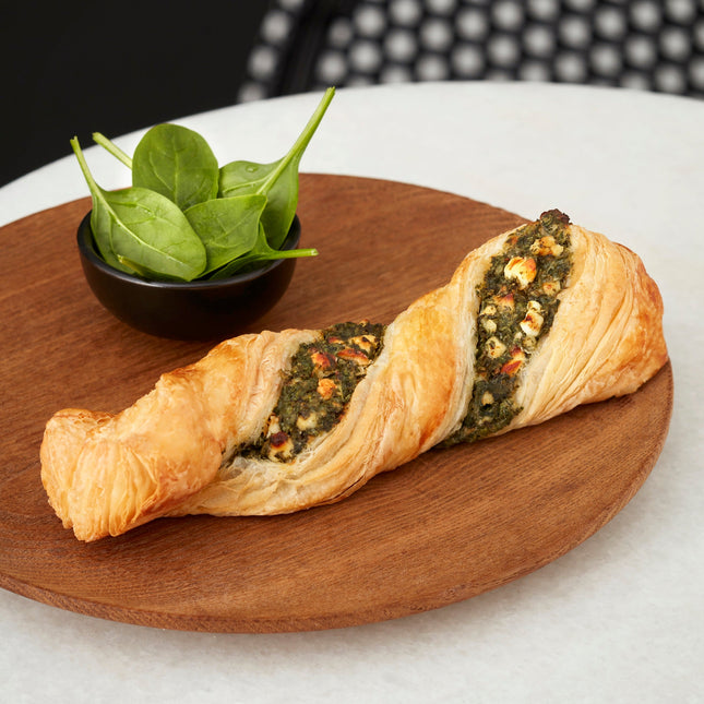 Swiss twist with feta, spinach and mint – 115 g