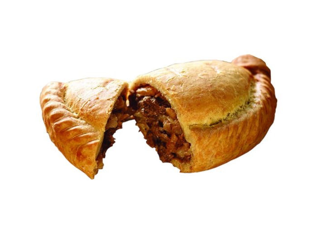 Traditional Cornish pasty with beef