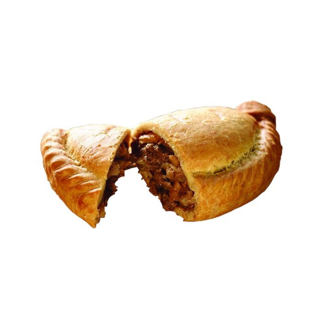 Traditional Cornish pasty with beef