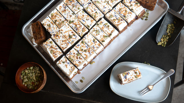 Vegan carrot cake – 126 g, 18 pieces