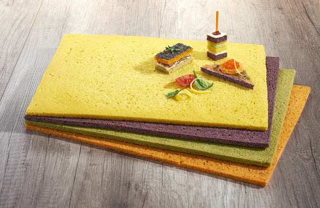 Snack plates - 4 colors - 250 g