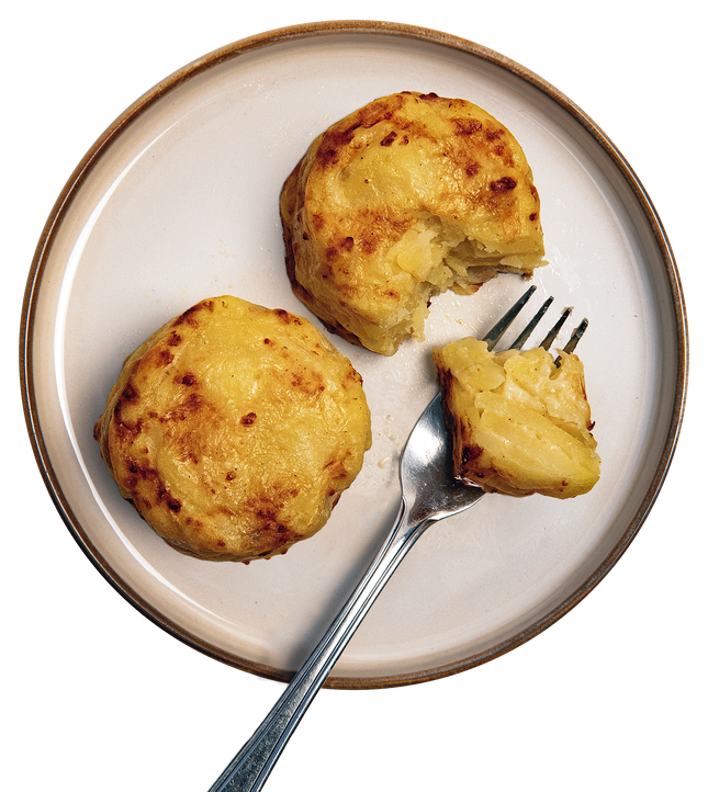 Мини картофени гратени Дофиноа със сметана и Ементал – 1 kg (10 бр.)