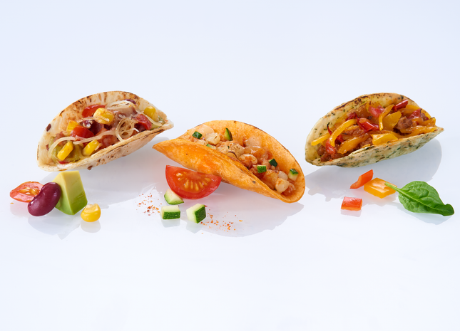 Mini tacos - 3 types