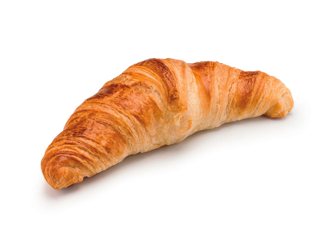 Traditional French croissants with 24% butter