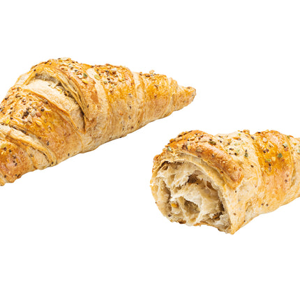 Multigrain French croissants with butter - 80 g
