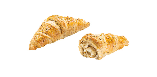 Multigrain French croissants with butter - 80 g