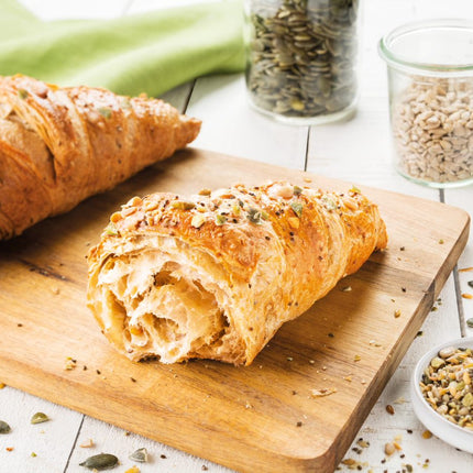 Multigrain French croissants with butter - 80 g