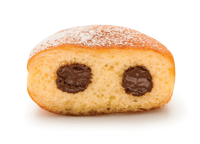 Donut with chocolate filling
